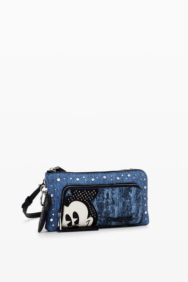 Mickey Mouse L denim wallet
