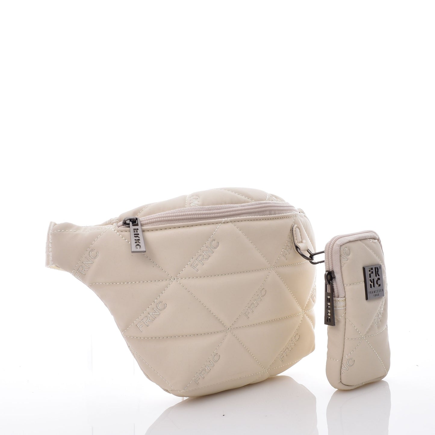 Γυναικεία Τσάντα Μέσης Μπεζ | FRNC 4161