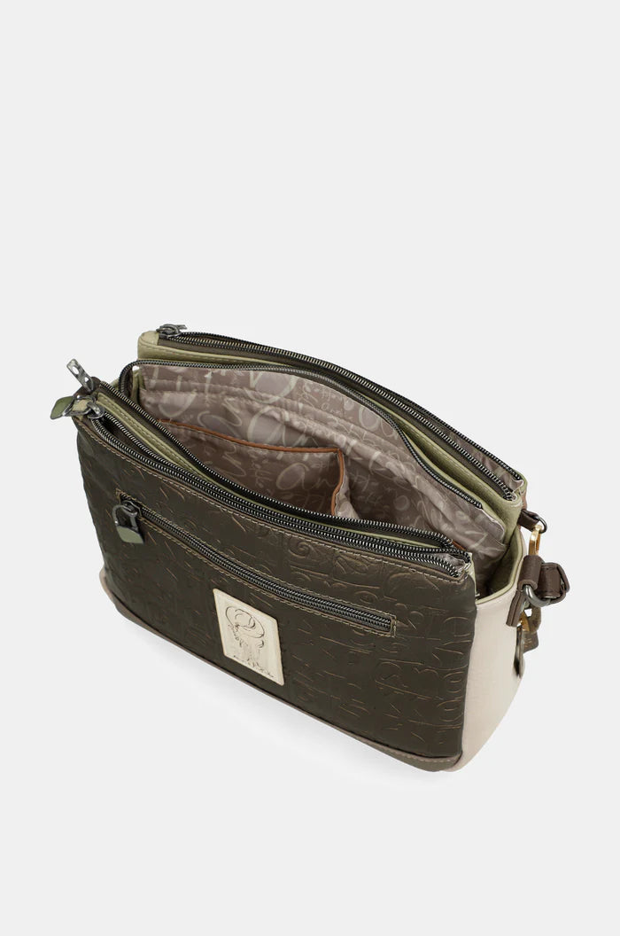 Printed crossbody bag Amphora 42713-184