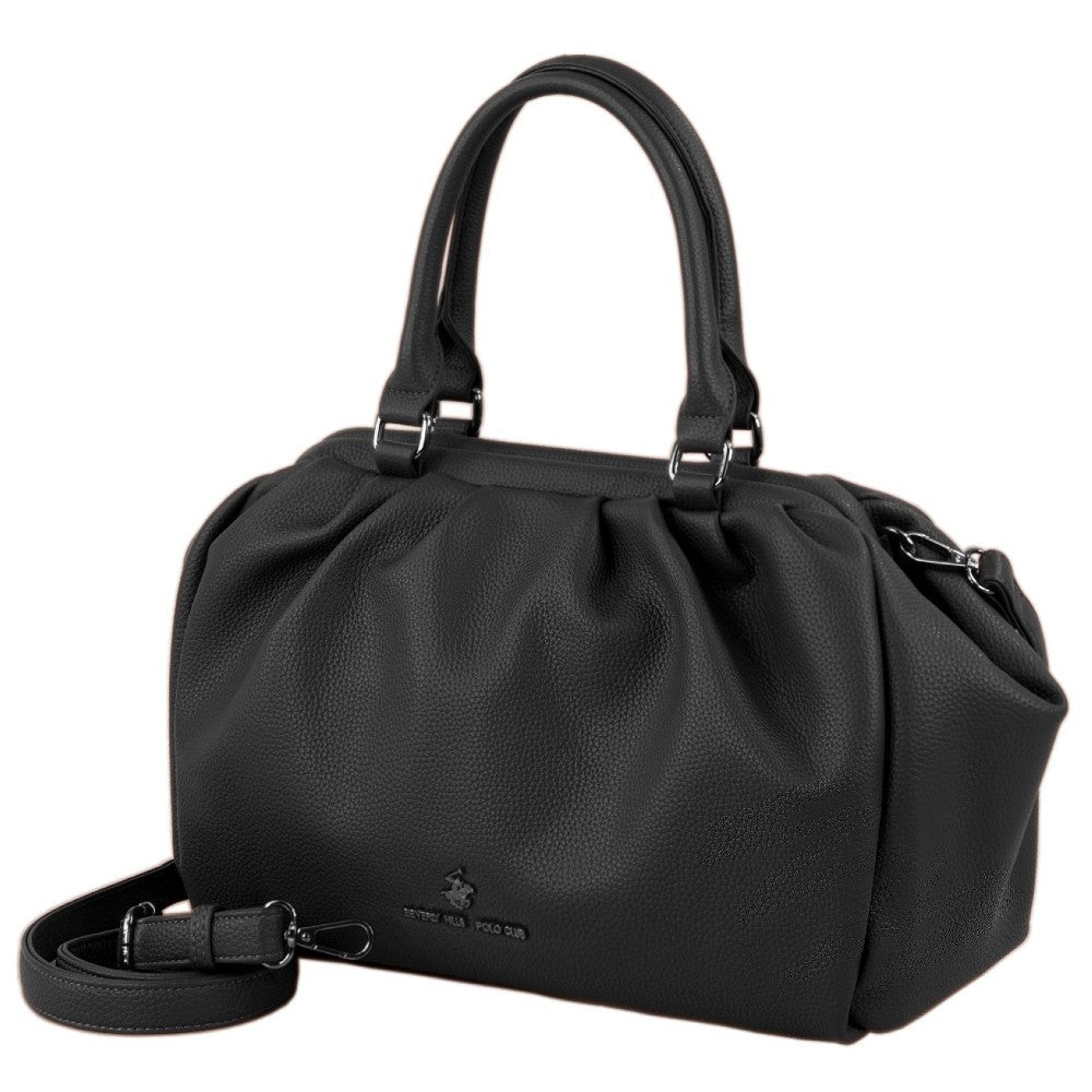Beverly Hills Polo Club BH-4310 Γυναικεία Τσάντα Ώμου/Χειρός Μαύρη
