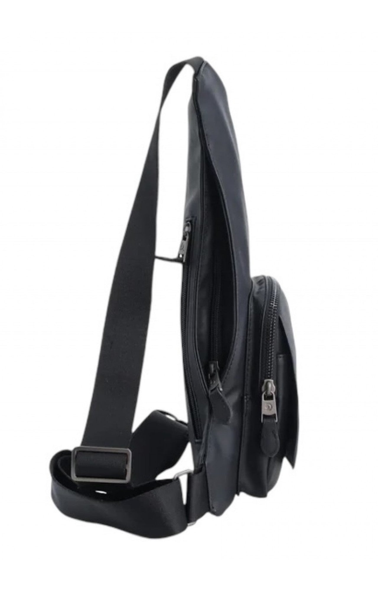 D03355-06 MENS DISCOVERY CROSSBODY SLING BAG BLACK