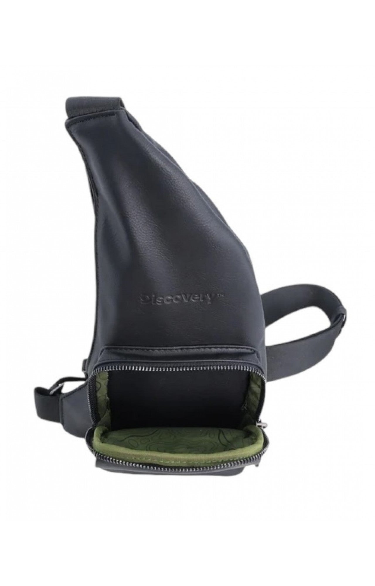 D03355-06 MENS DISCOVERY CROSSBODY SLING BAG BLACK