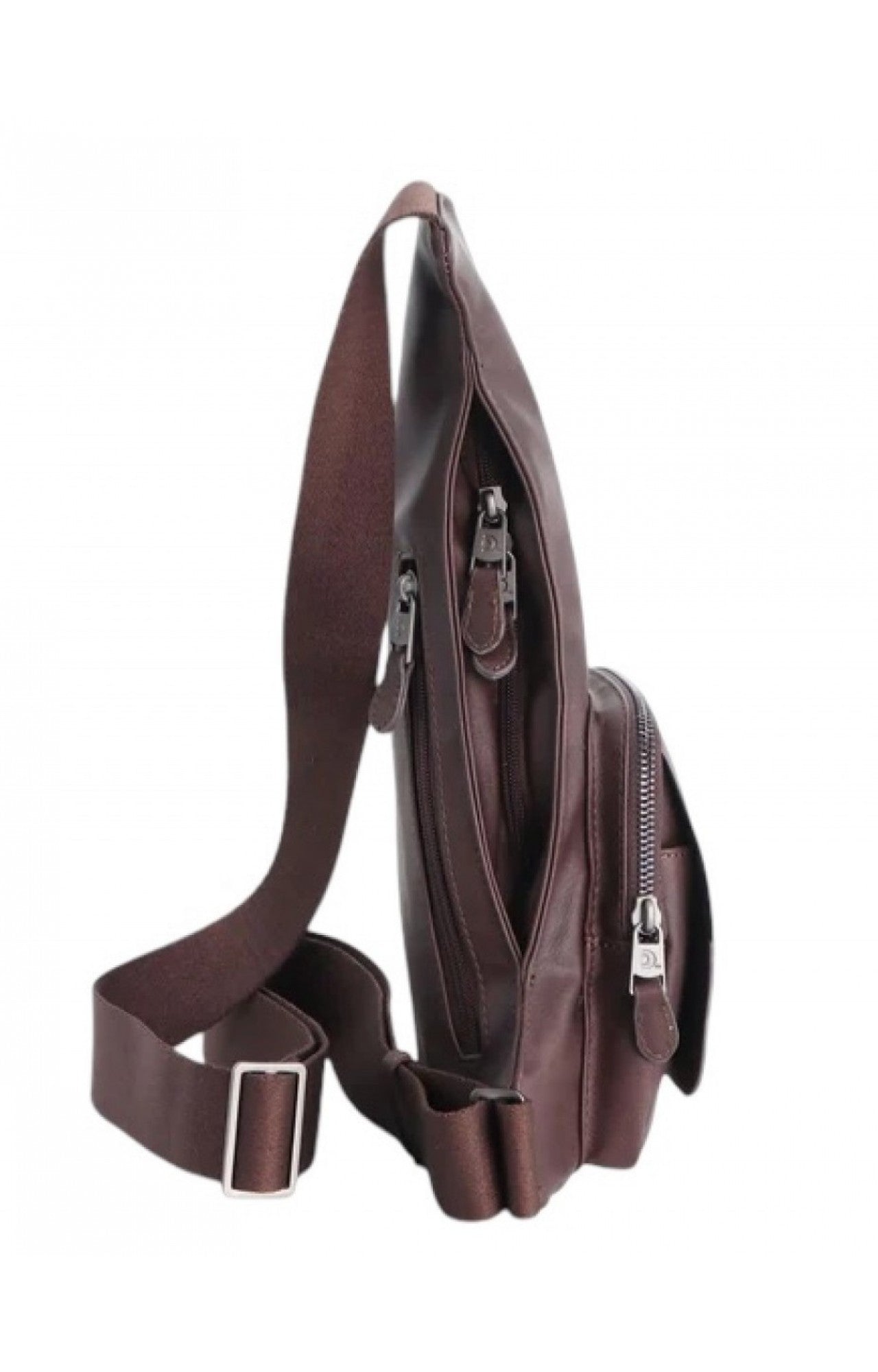 D03355-97 MENS CROSSBODY SLING BAG DISCOVERY BROWN