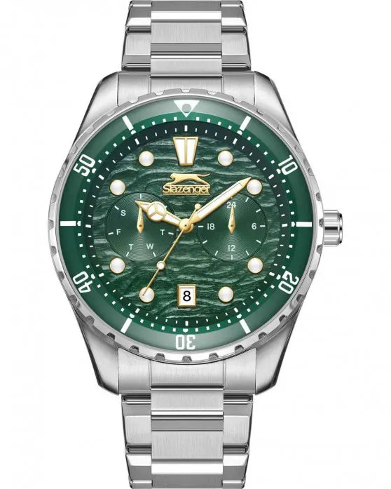 SLAZENGER Silver Stainless Steel Bracelet SKU SL.09.2366.2.03