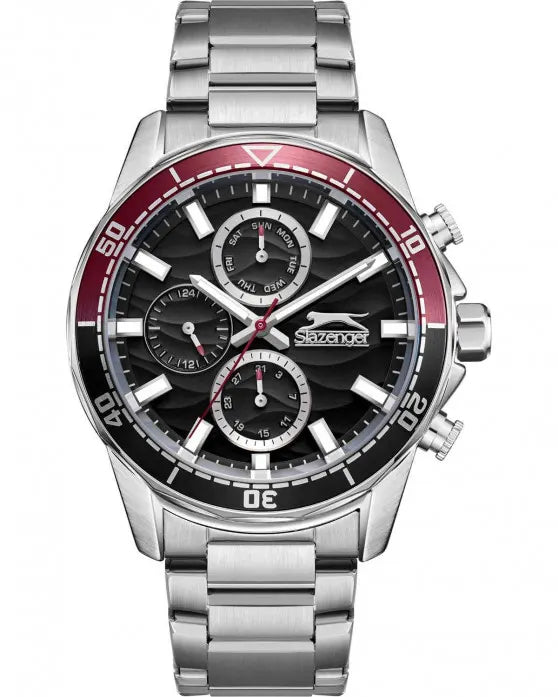 SLAZENGER Silver Stainless Steel Bracelet SKU SL.09.2396.2.02