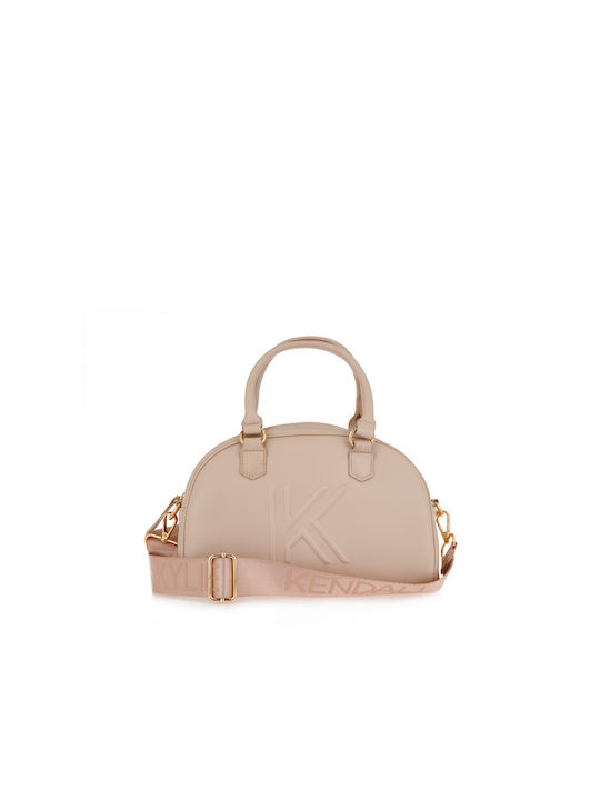 Kendall + Kylie Γυναικεία Τσάντα Χειρός Μπεζ bhkk 124-0004-19