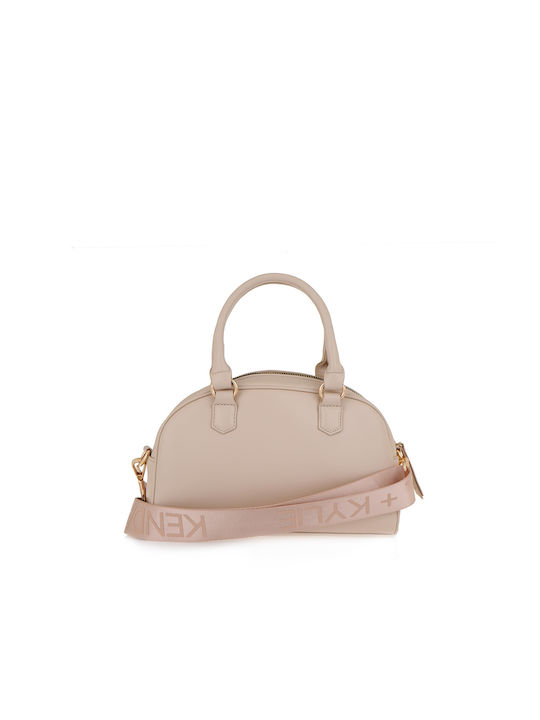 Kendall + Kylie Γυναικεία Τσάντα Χειρός Μπεζ bhkk 124-0004-19