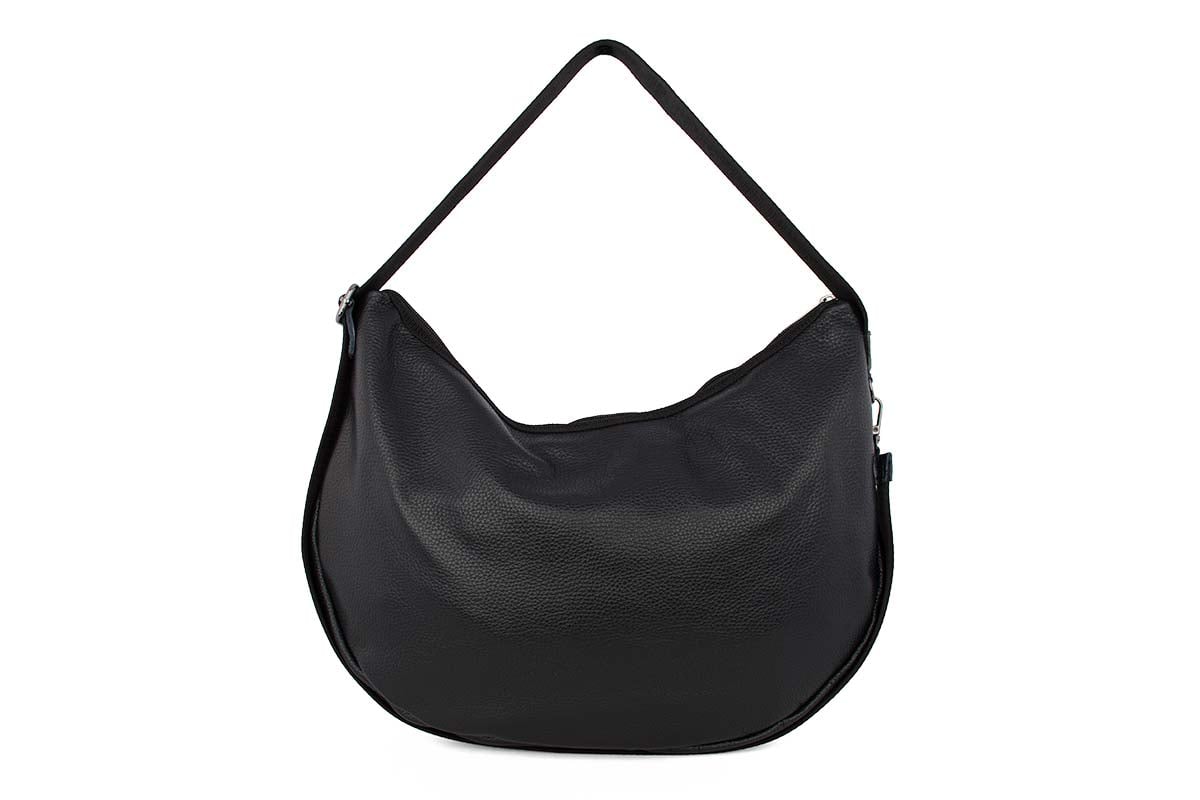 FRNC Γυναικεία Δερμάτινη Τσάντα Black 3760-BLK