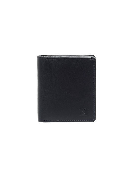 Lavor Δερμάτινο Ανδρικό Πορτοφόλι με RFID Μπλε 1-3603