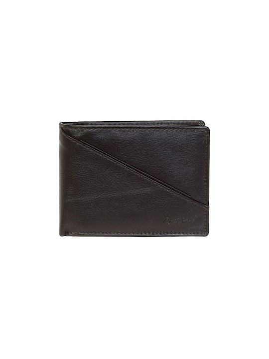 Lavor Δερμάτινο Ανδρικό Πορτοφόλι με RFID Καφέ 1-3731