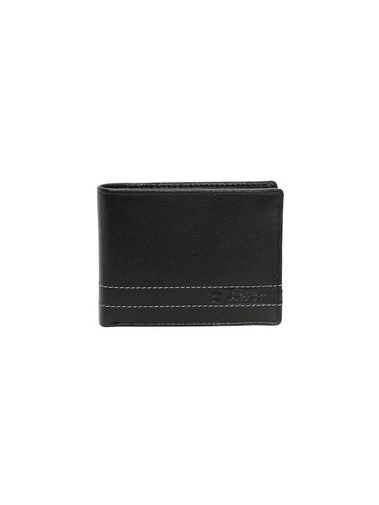 Lavor Δερμάτινο Ανδρικό Πορτοφόλι με RFID Black 1-3751