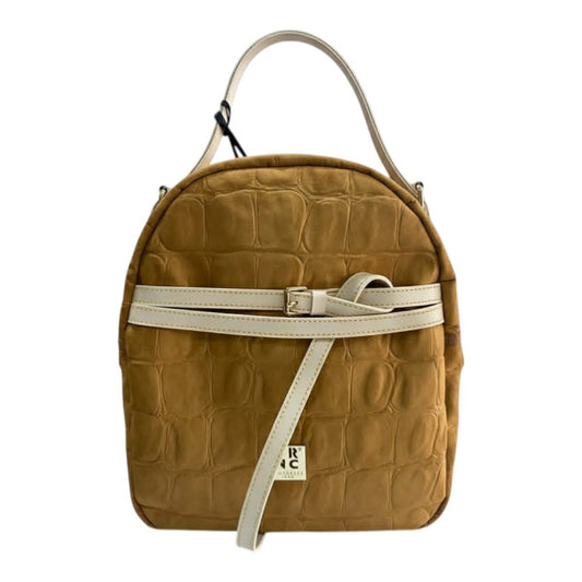 FRNC FRANCESCO Τσάντα Γυναικεία Πλάτης-Backpack 6106 DCU Ταμπά