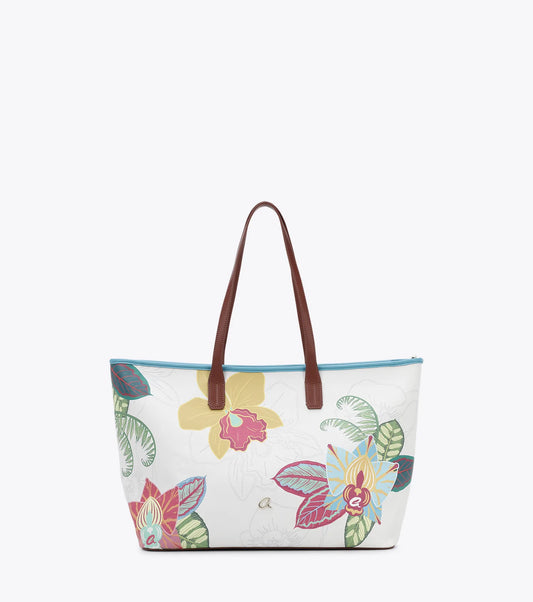 ΤΣΑΝΤΑ ΩΜΟΥ ΜΕ ΦΛΟΡΑΛ ΤΥΠΩΜΑ Κωδικός: 1010-3666