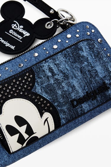 Mickey Mouse L denim wallet