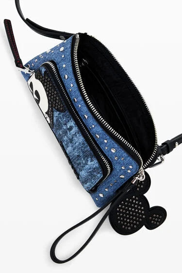 Mickey Mouse L denim wallet