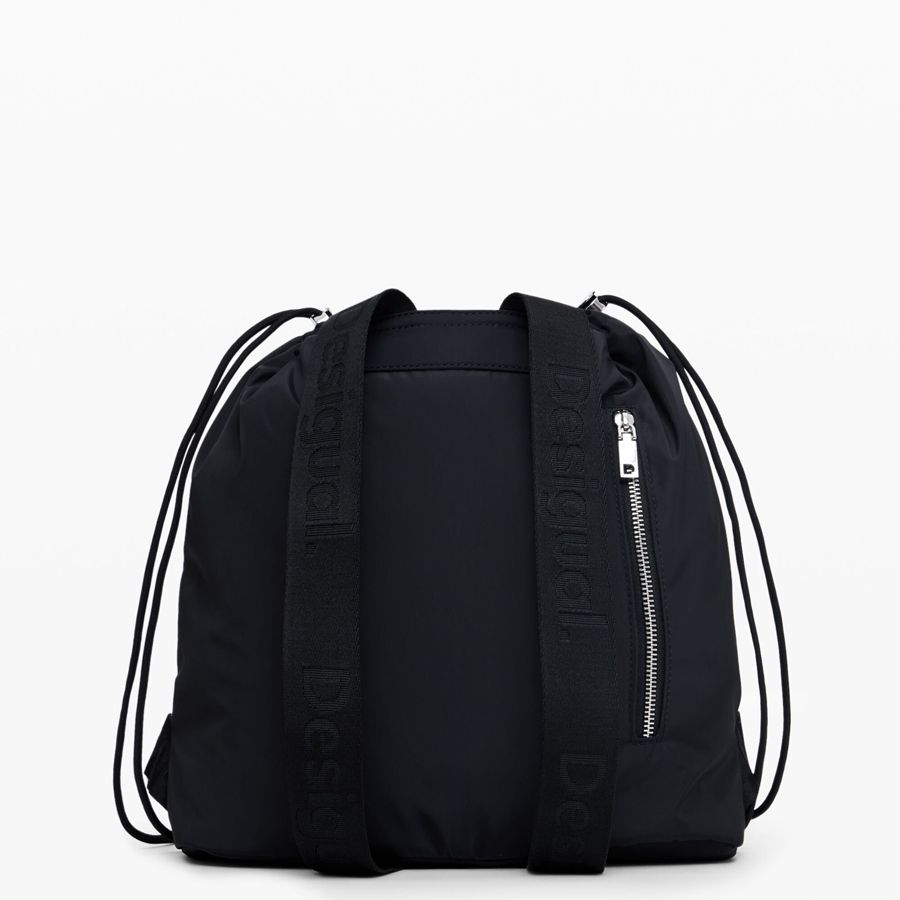 Black backpack Desigual ATKINS KRAPINA 24WAKY1900