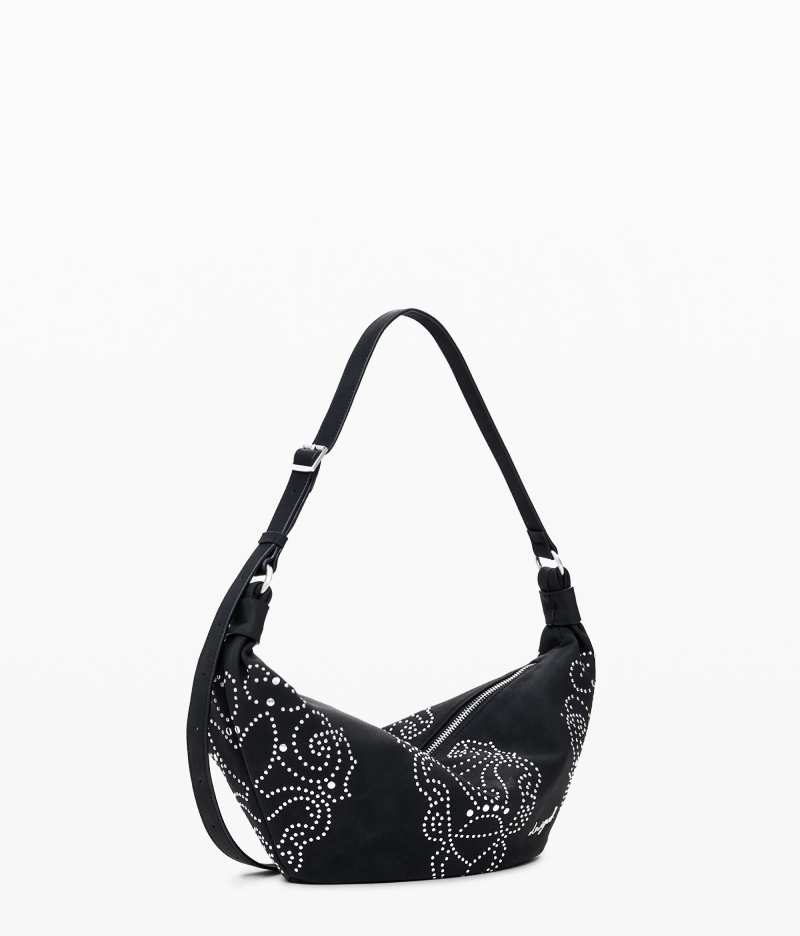 Γυναικεία Μικρή τσάντα με εφέ δέρματος και καρφιά 25WAXPBG/2000U