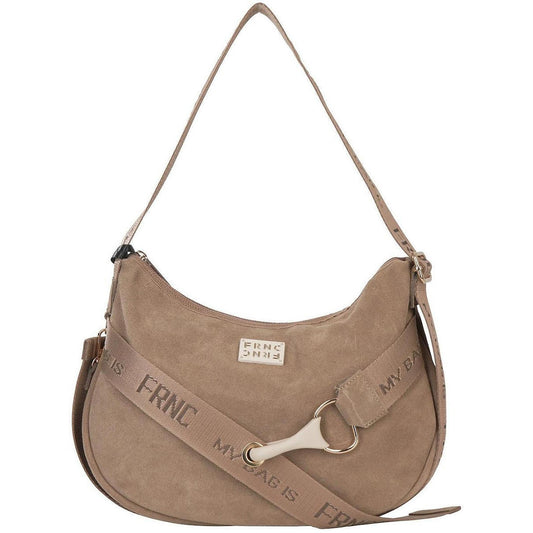 Γυναικεία Τσάντα Χιαστί Μπεζ | FRNC 3722 Καστορ