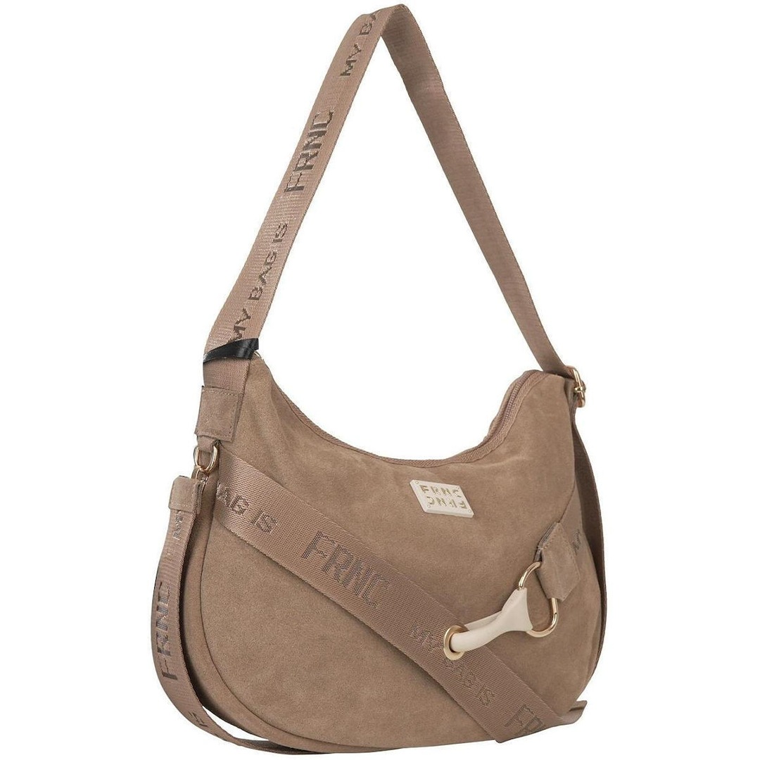 Γυναικεία Τσάντα Χιαστί Μπεζ | FRNC 3722 Καστορ