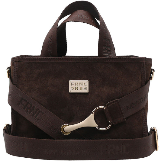 Γυναικεία Τσάντα Χιαστί Καφέ | FRNC 3723 Καστορ