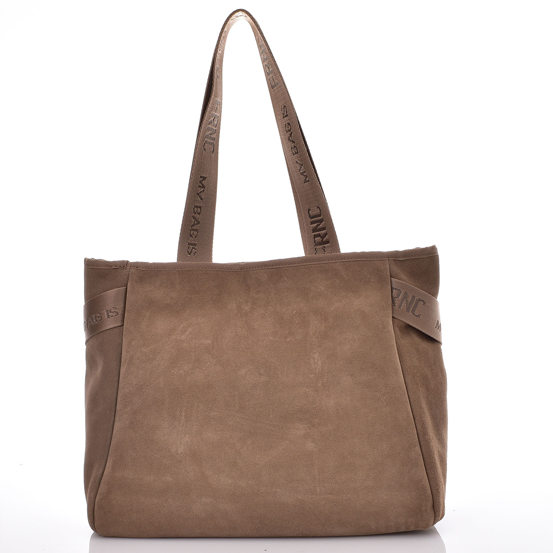 Τσάντα Ώμου/ Χιαστί Μπεζ FRNC 3726 Καστορ