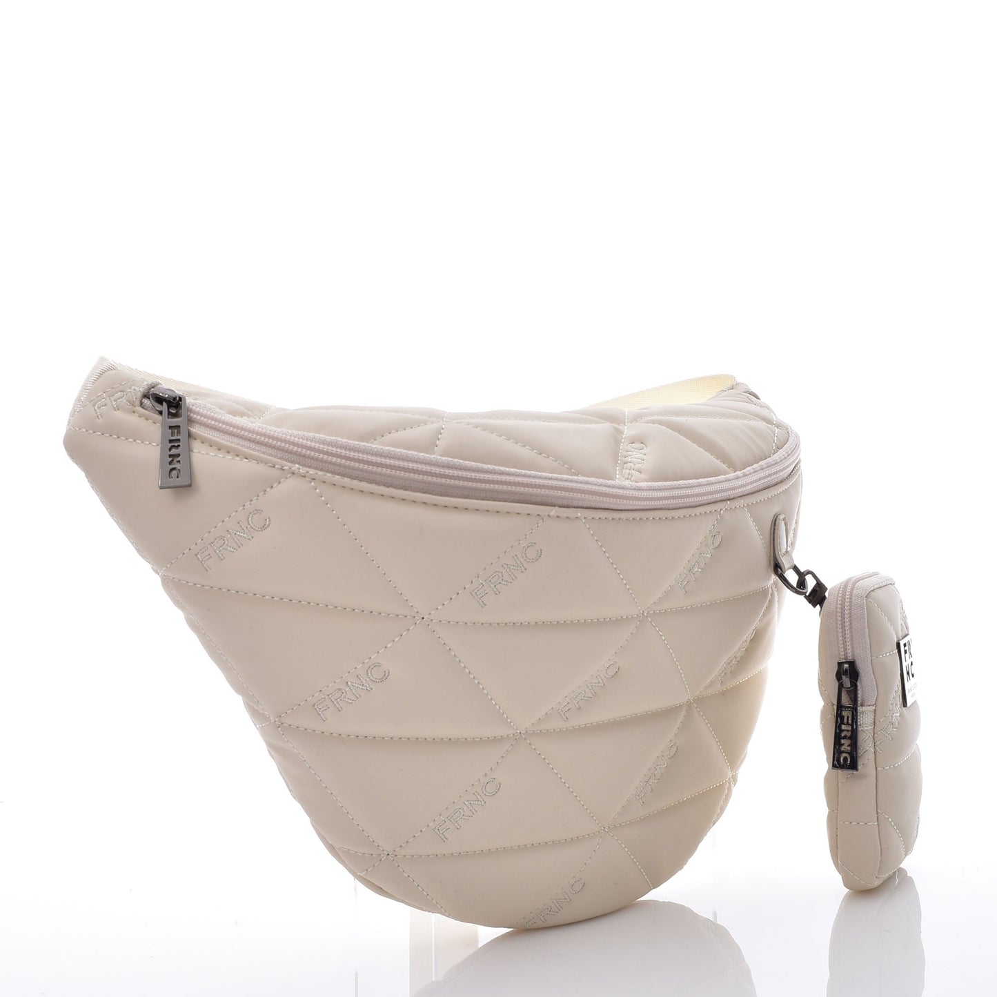 Γυναικεία Τσάντα Μέσης Μπεζ – FRNC 4162