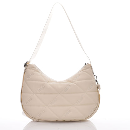 FRNC - FRANCESCO WATER REPELLENT SATIN SMALL SHOULDER BAG Κωδικός:4169