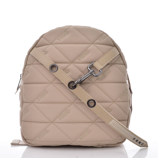 Γυναικεία Τσάντα Πλάτης/ Backpack Μπεζ | FRNC 4172