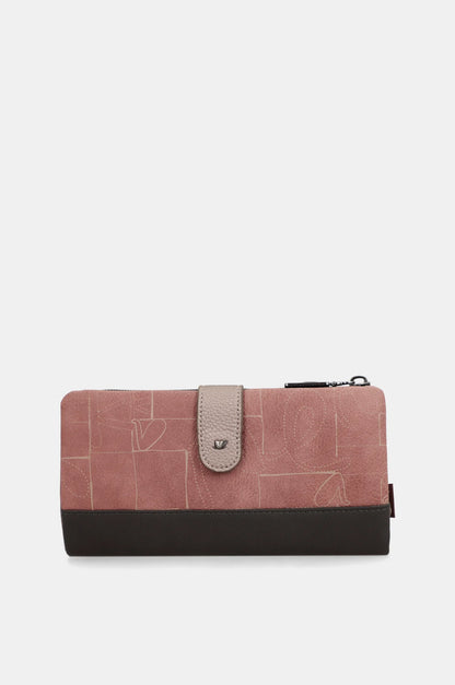 Εύκαμπτο μεγάλο πορτοφόλι RFID Mademoiselle 41809-906