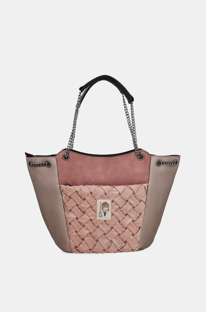Μεγάλη παριζιάνικη τσάντα tote 41812-370