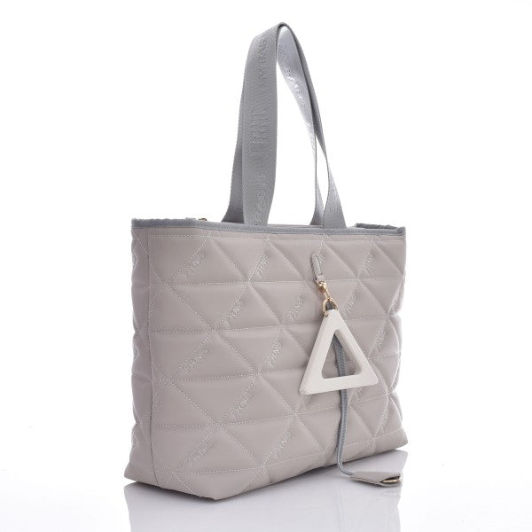 FRNC - FRANCESCO WATER REPELLENT SATIN SHOULDER BAG Κωδικός: [ 4189 GR