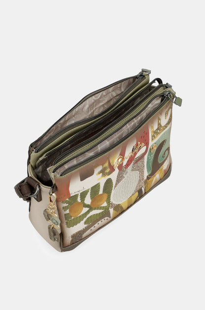 Printed crossbody bag Amphora  42713-184