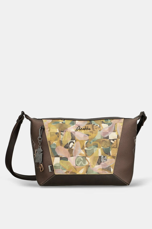 Printed crossbody bag Bloom 42723-544