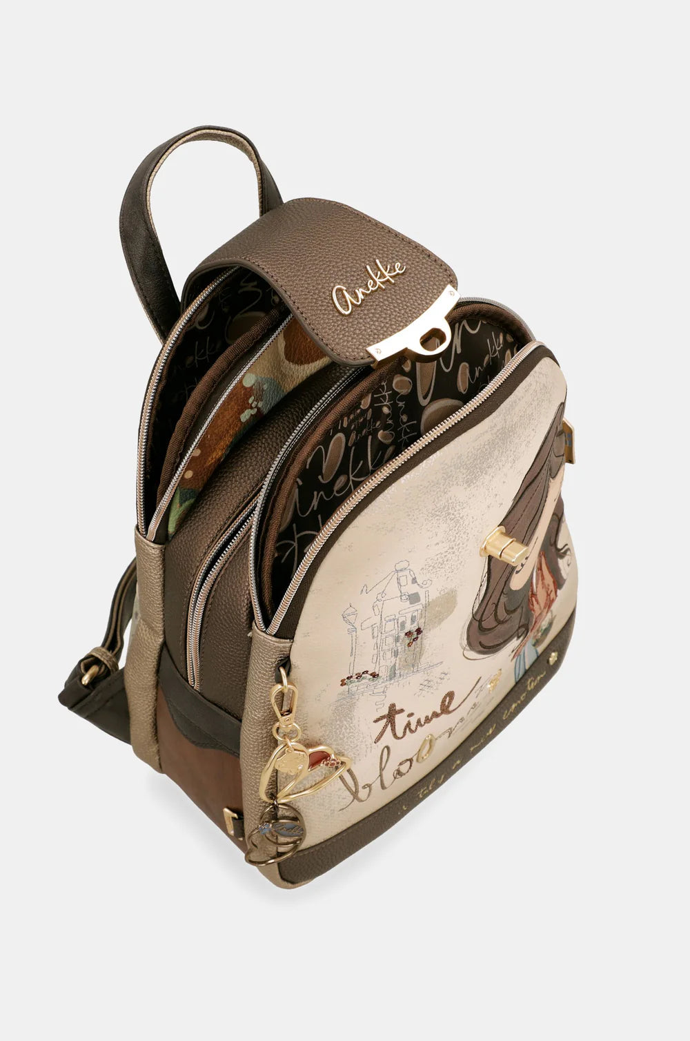 Backpack Tulip with flap 43705-043