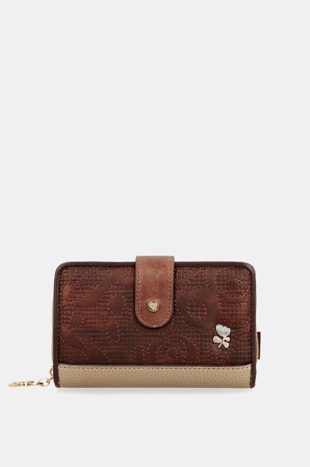 Medium rigid RFID wallet Tulip 43709-909