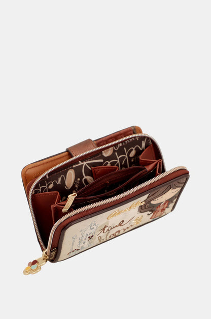Medium rigid RFID wallet Tulip 43709-909