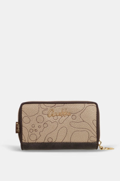 Medium rigid RFID wallet Blossom 43719-909