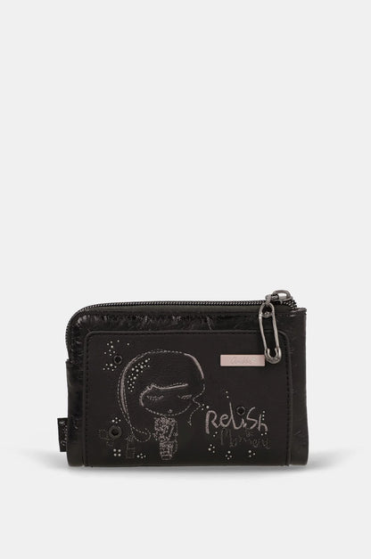 Medium soft RFID wallet Iron 43759-912