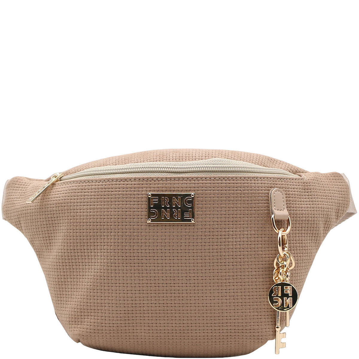 Γυναικεία Τσάντα Μέσης Μπεζ FRNC 5571