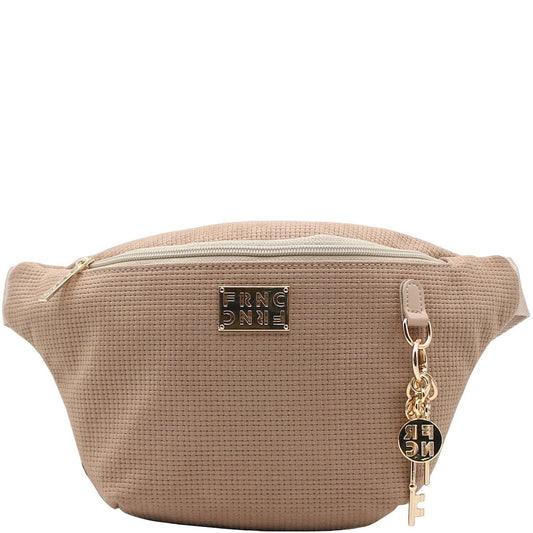 Γυναικεία Τσάντα Μέσης Μπεζ FRNC 5571