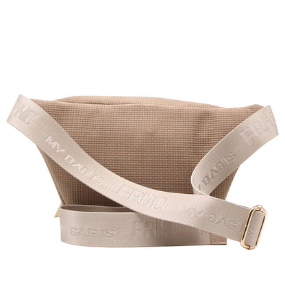 Γυναικεία Τσάντα Μέσης Μπεζ FRNC 5571