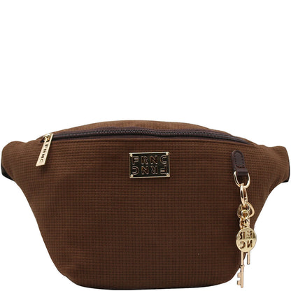 Γυναικεία Τσάντα Μέσης Καφέ FRNC 5571