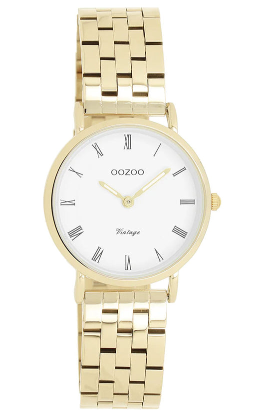 OOZOO Timepieces Gold Stainless Steel Bracelet Κωδικός προιόντος: C20376