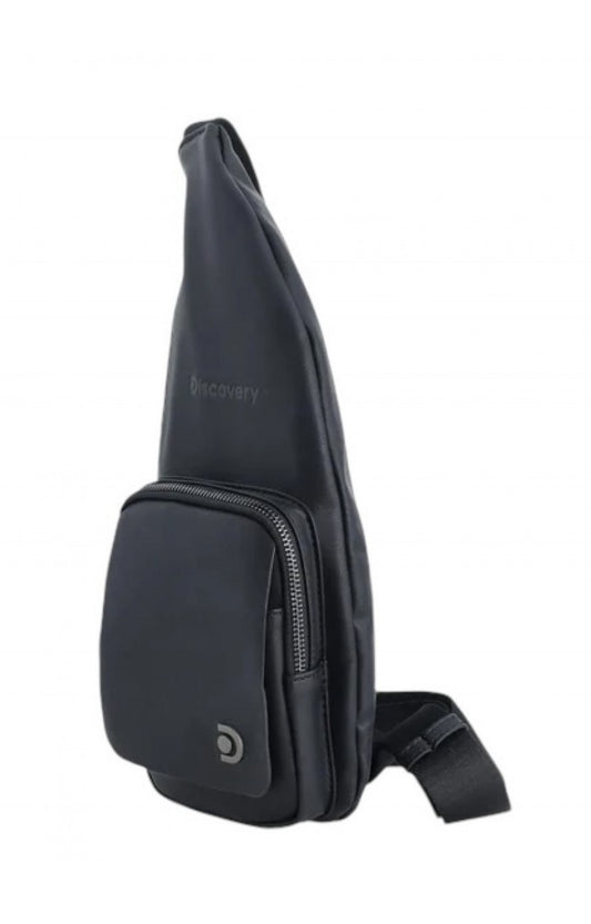 D03355-06 MENS DISCOVERY CROSSBODY SLING BAG BLACK