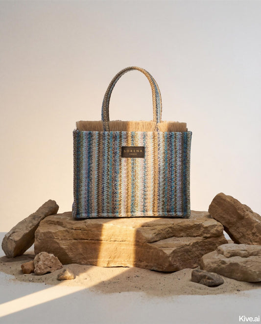 ELAFONISSOS MEDIUM TOTE BAG