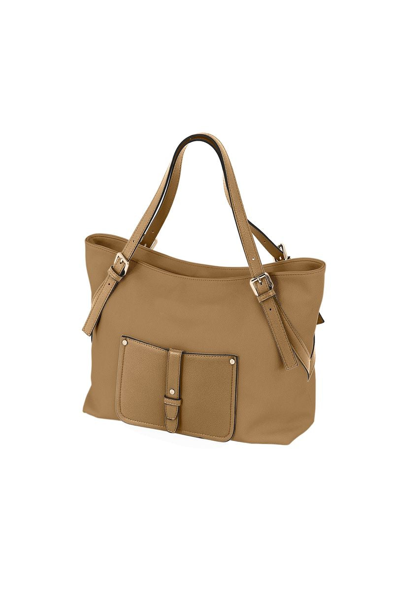 Beverly Hills Polo Γυναικεία Τσάντα Χειρός-Ώμου BH-4540 Μπεζ