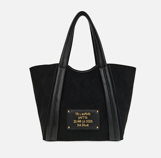 Large shopping Vicky black color