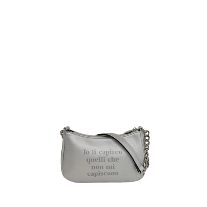 ps254b031 silver Vicky Clutch With Wristband