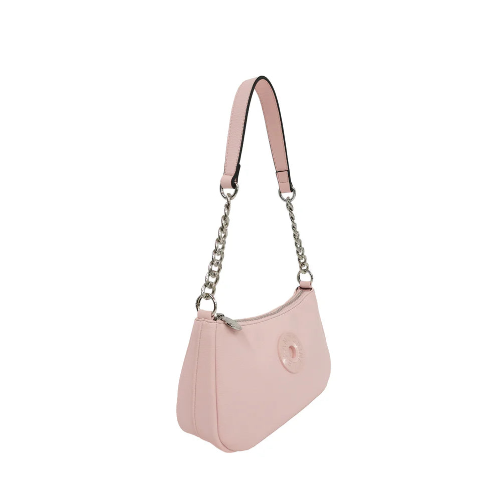 pink Vicky Clutch With Wristband ps254b031