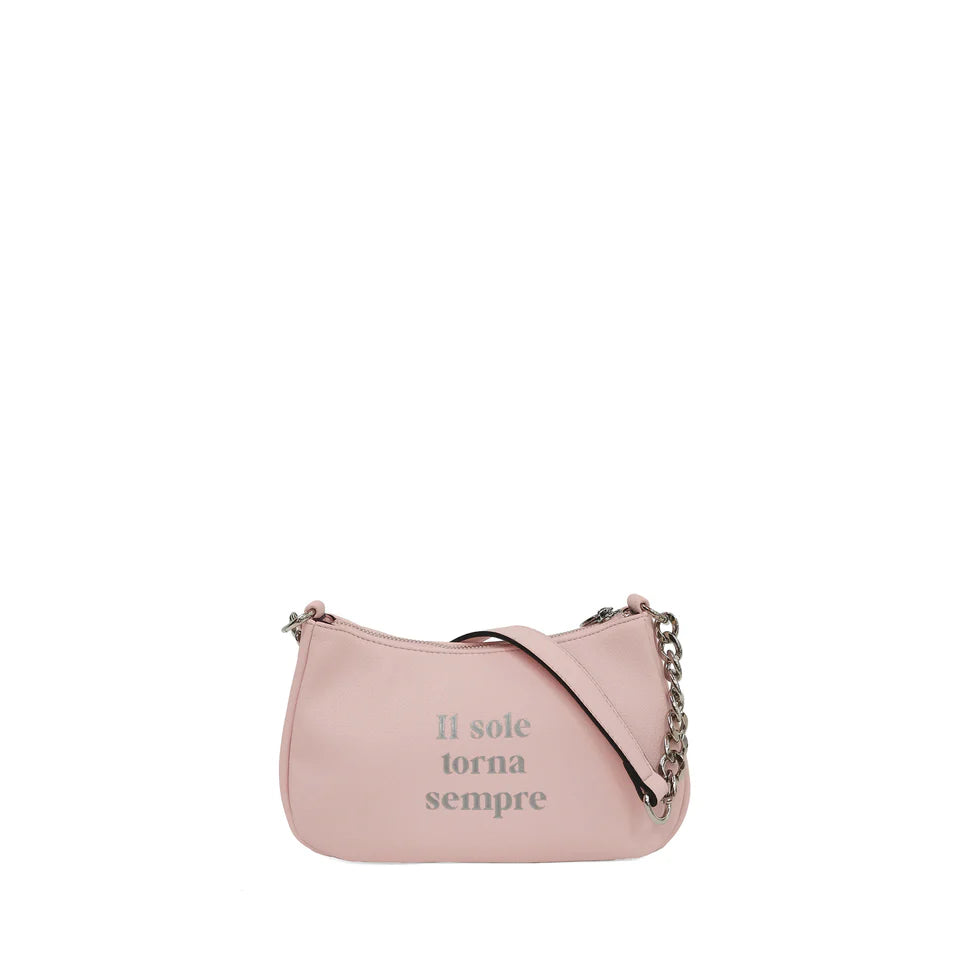 pink Vicky Clutch With Wristband ps254b031